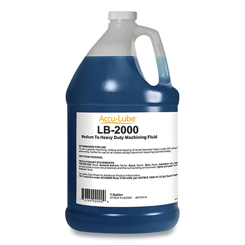 Acculube LB-2000 Oil, 1 gal, Jug, 4/GA #LB2000