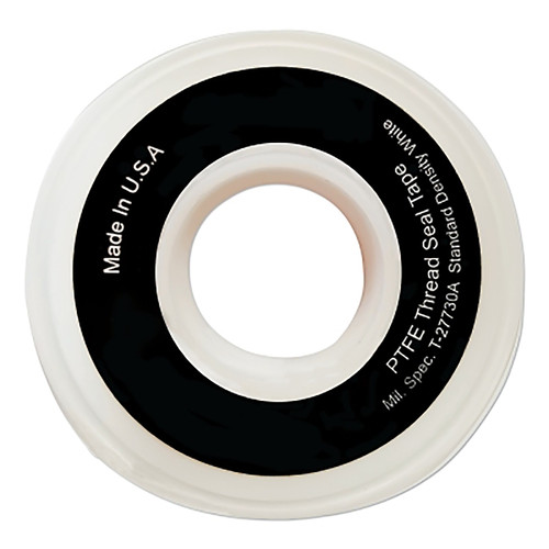 Anchor Products White PTFE Thread Sealant Tape, 1/2 in xx 260 in, Standard Density, 1/RL #1/2X260PTFE