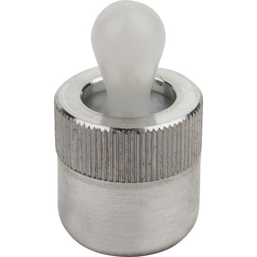 Kipp Lateral Spring Plungers, Spring Force, w/o Seal, D=6, F=10, Aluminum, (10/Pkg.), K0368.71034