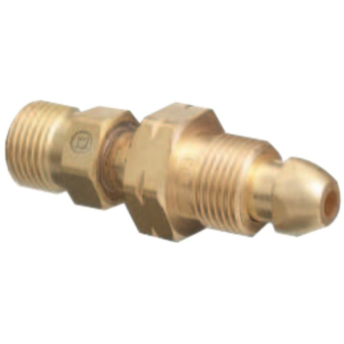 Western Enterprises Brass Cylinder Adaptor, 3,000 psig, CGA-200 x CGA-510, 1/EA #WD-324