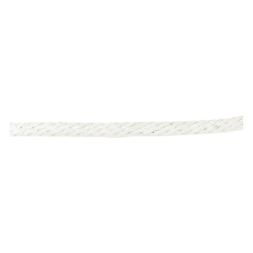 Samson Rope Cotton Core Sash Cord, 800 lb Capacity, 100 ft, Cotton, White,  1/EA #004032001060