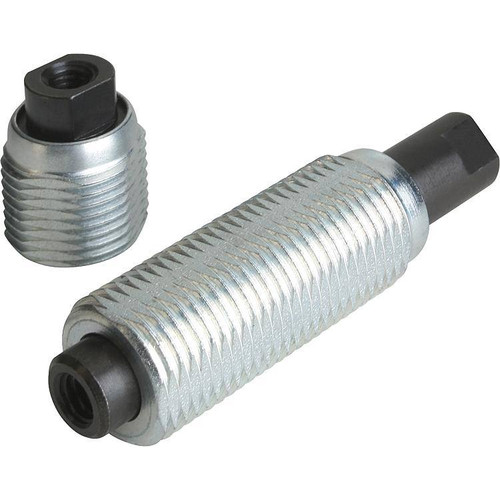 Kipp Push-Pull Spring Plungers, Spring Force, D=M12, L=18.5, H=5, Steel, (Qty. 1), K0373.1212505 Kipp Push-Pull Spring Plungers, Spring Force, D=M12, L=18.5, H=5, Steel, (Qty. 1), K0373.1212505