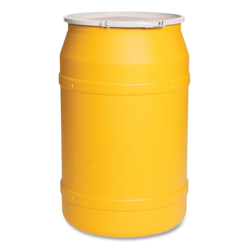 Eagle Mfg Lab Pack Open Head Poly Drum, 55 Gal, Yellow, 1/EA #1656