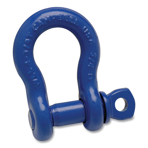 Campbell C-419-S Series Anchor Shackles, 13/16 in Opening, 1/2 in Bail Size, 2 Tons, Screw Pin Shackle, 1/EA #5410805