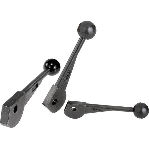 Kipp Cam Lever, Single, Carbon Steel D=8, (Qty. 1), K0008.08 Kipp Cam Lever, Single, Carbon Steel D=8, (Qty. 1), K0008.08
