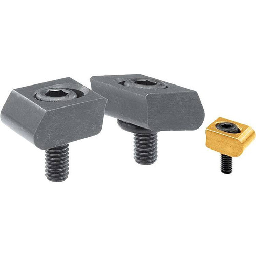 Kipp Chock Clamp, Style B, w/Blunt Edge, D=M02.5X8, Brass, (Qty. 1), K0030.310 Kipp Chock Clamp, Style B, w/Blunt Edge, D=M02.5X8, Brass, (Qty. 1), K0030.310