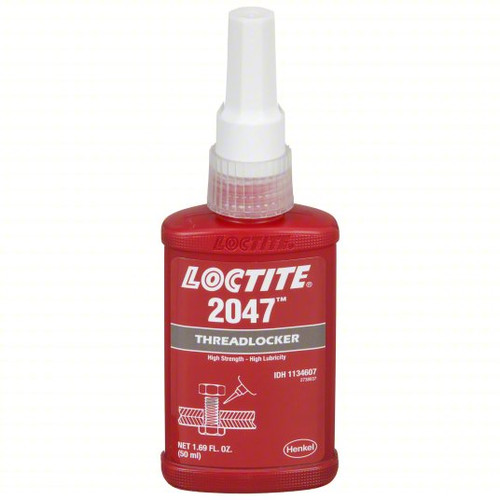 Loctite 2047 Threadlocker, 50 ml, Bottle, Black, 1/EA #1134607