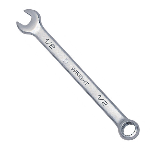 1/4" 12 Point USA Chrome FInished Combination Wrench (1 Pkg.)