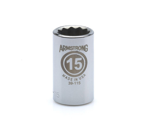 11 MM USA Standard 12 Point Metric 1/2" Drive Socket (5 Pkg.)