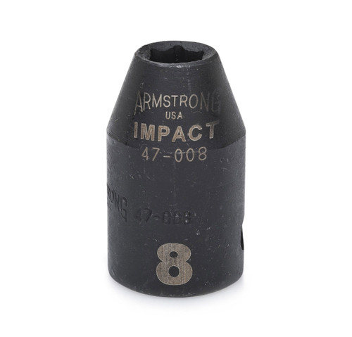 15 MM USA Impact 6 Point Metric 1/2" Drive Socket (5 Pkg.)