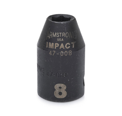 16 MM USA Impact 6 Point Metric 1/2" Drive Socket (5 Pkg.)