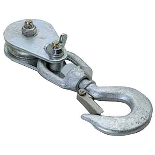 Dutton-Lainson Pulley Blocks, 1,500 lb, Swivel Hook, 1/EA #6216