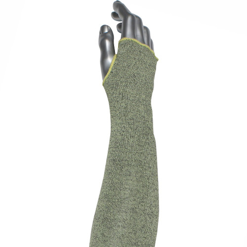 Kut Gard Single-Ply ATA Hide-Away FR / Aramid Blended Sleeve with Thumb Hole, Size 18, 12 EA #10-SATA/HAFR-18T Kut Gard Single-Ply ATA Hide-Away FR / Aramid Blended Sleeve with Thumb Hole, Size 18, 12 EA #10-SATA/HAFR-18T