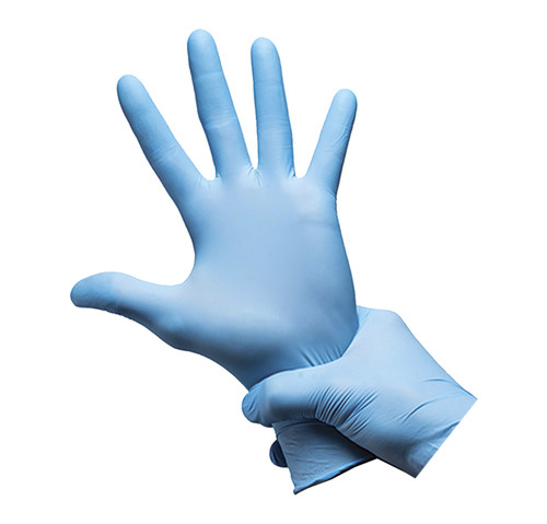 Ironclad Cleanfit Disposable Nitrile Gloves, Blue, 3 Mil, Small, Powder-Free #M02101 (100/Box - 10 Boxes)