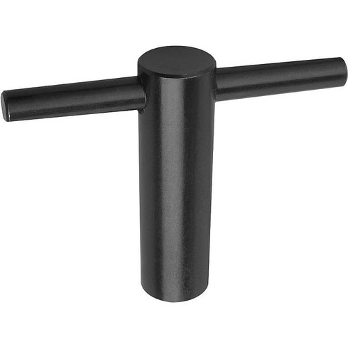 Kipp Tommy Bar, Fixed T-Bar, D1=M12, Steel (Qty. 1), K0755.112