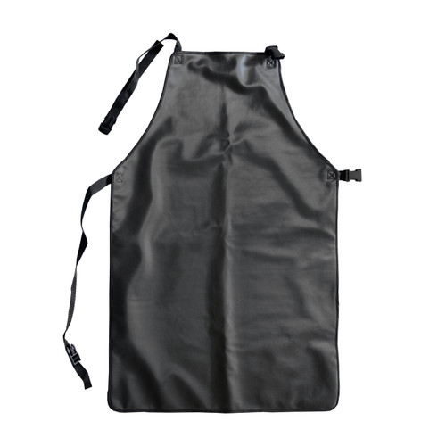 Temp-Gard Extreme Temperature Apron, 36", Quick Release Buckle at Neck and Waist, Black, Size 24" x 36", 1 EA #202-2036