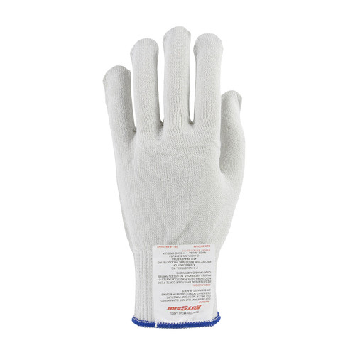 Claw Cover Polyester over Dyneema / Silica / Stainless Steel Core Antimicrobial Glove, Heavy Weight, White, X-Small, 12 Pairs #22-770XS