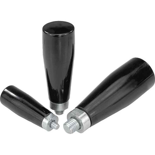 Kipp Taper Grip, Revolving, Size 3, Steel, D=M10X11, D1=28, Thermoset High-Polish, Black (Qty. 1), K0170.310011 Kipp Taper Grip, Revolving, Size 3, Steel, D=M10X11, D1=28, Thermoset High-Polish, Black (Qty. 1), K0170.310011