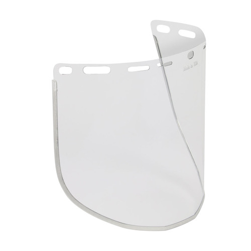 Bouton Optical Clear Polycarbonate Safety Visor, .060" Thickness, Clear, One Size, 10 EA #251-01-7206