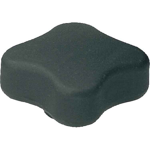 Kipp Palm Grip Flat Four Lobe Grips w/Internal Threads, D=M08, D1=50.8, H=22.1, Style K, Thermoplastic, Brass, (10/Pkg), K0278.5008 Kipp Palm Grip Flat Four Lobe Grips w/Internal Threads, D=M08, D1=50.8, H=22.1, Style K, Thermoplastic, Brass, (10/Pkg), K0278.5008