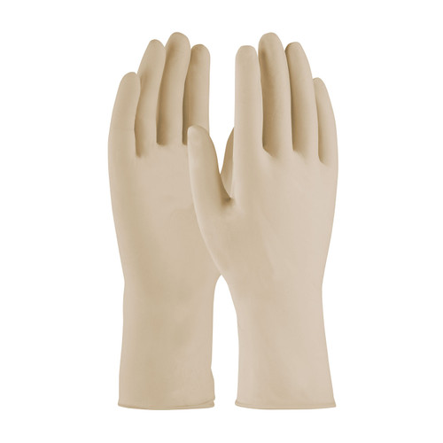 Ambi-Dex Latex Glove, Powder Free with Textured Grip, 7 mil, Industrial Grade, Natural, Medium, 10 BX/CS #2850/M