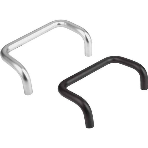 Kipp Pull Handle, Style A, L=220 mm, A=200 mm, D=M08, Steel, Black, Powder, (Qty. 1), K0230.200082 Kipp Pull Handle, Style A, L=220 mm, A=200 mm, D=M08, Steel, Black, Powder, (Qty. 1), K0230.200082
