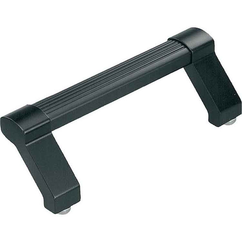 Kipp Tubular Handle, Style A, L=530, Aluminum, Natural Anodized, Stainless Steel(Qty. 1), K0131.5000813 Kipp Tubular Handle, Style A, L=530, Aluminum, Natural Anodized, Stainless Steel(Qty. 1), K0131.5000813