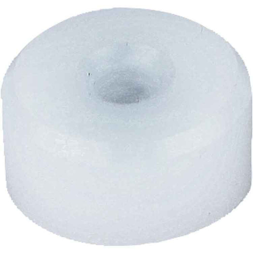 Kipp Grippers and Inserts, Round w/ Countersink, Style K, D2=16 mm, L3=10 mm, White POM, (Qty. 1), K0385.116109