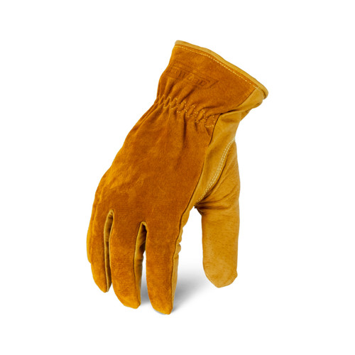 Ironclad Unbreakable Leather Driver 360 Cut 5 Gloves, Medium, Tan, (1 Pair), #ULD-C5-03-M