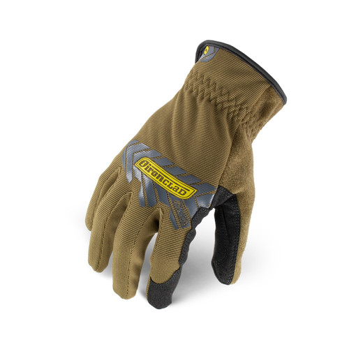 Ironclad Utility Touch Gloves, Brown, Medium, (1 Pair), #IEX-PUG-03-M