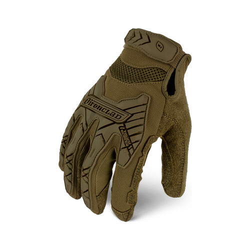 Ironclad Command Tactical Impact Gloves, Coyote, Large, (1 Pair), #IEXT-ICOY-04-L