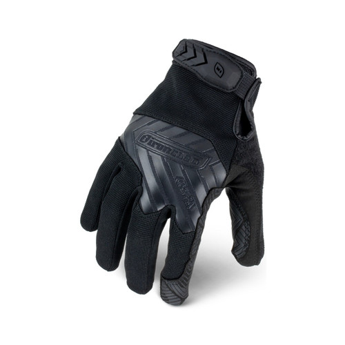 Ironclad Command Tactical Grip Gloves, Black, Small, (12 Pair), #IEXT-GBLK-02-S