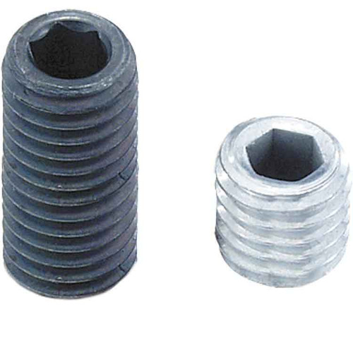 Kipp Grub Screw, w/Hex Socket and Flat Point DIN EN ISO 4026, M04X10, SW=2, Steel, (10/Pkg), K0707.04X10