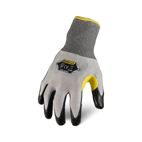 Ironclad Command A3 PU Touch Gloves, Gray/Black, Medium, (1 Pair), #SKC3PU-03-M