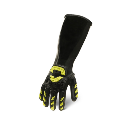 Ironclad Chemical Cut A4 Impact Gloves, Black, Small, (1 Pair), #CHNPI5-02-S