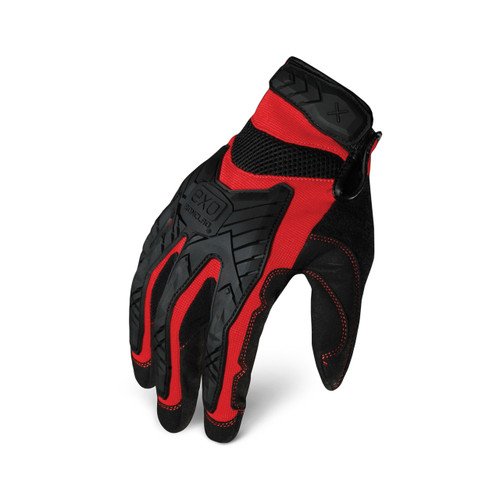 Ironclad EXO Impact Gloves, Red, Small, (1 Pair), #EXO2-MIGR-02-S