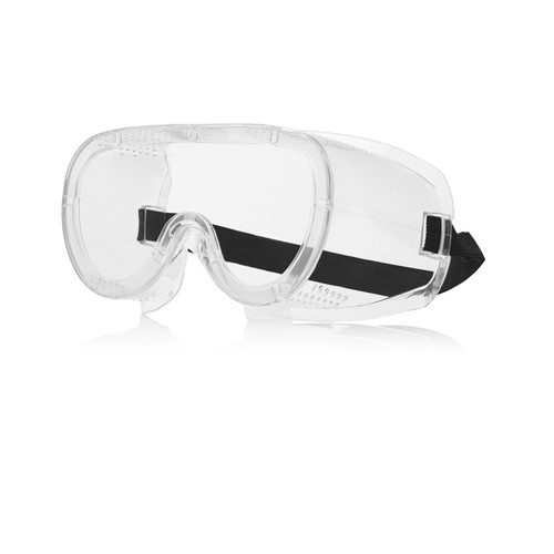 Ironclad Visitor Spec Safety Goggles, Anti-Scratch, Anti-Fog, Direct Vented, (6 Pairs), #G61091
