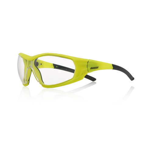 Ironclad Axis Hybrid Safety Glasses, Anti-Scratch, Anti-Fog, Yellow, (12 Pairs), #G61062