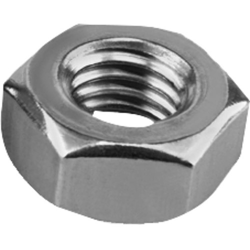 Kipp Hex Nut, DIN 934, M04, SW=7, Stainless Steel A2, (10/Pkg), K1145.104