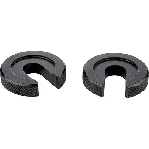 Kipp C Washers, DIN 6372, B=6.4 mm, Carbon Steel, Tempered, Black Oxidized, (Qty. 1), K0730.06