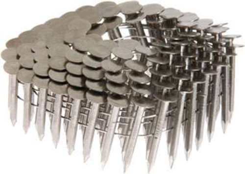 Grip Rite 1-1/4" x .120", 15 Degree Coil Roofing Nails, Hot Dipped Galvanized, Ring Shank, (7,200/Carton), #GRCR3DRHDG