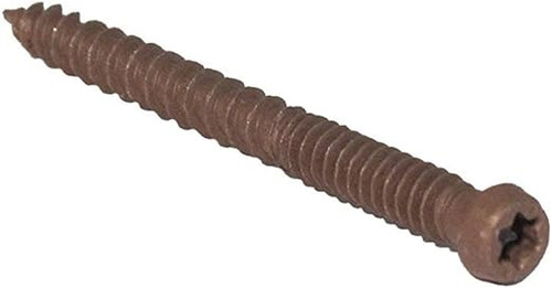 Grip Rite #9 x  2-1/2" Composite Deck Screws, Brown (5 lb Pack/4 Packs) #L212CSB5