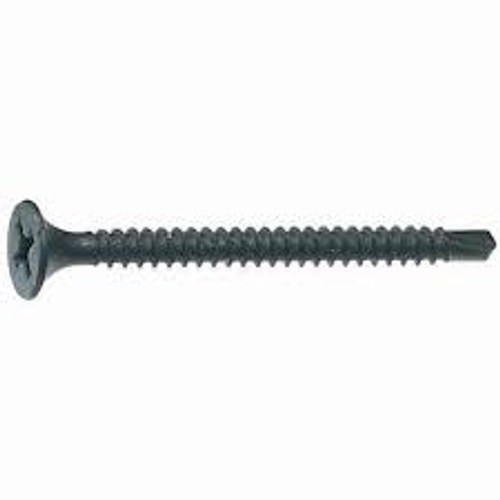 Grip Rite #6 x 1-5/8" Phillips Bugle Head Drywall Screws, Self Drill, Fine Thread (1 lb Pack/12 Packs) #SD1581