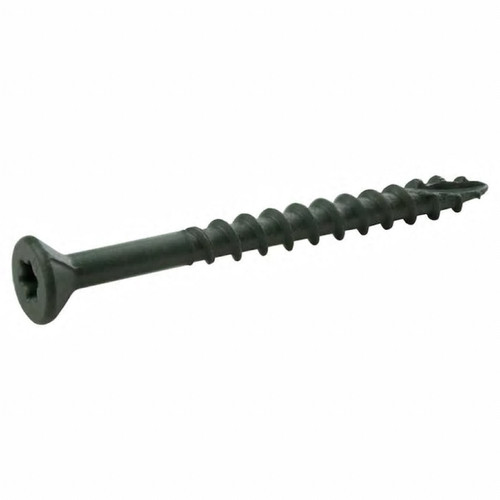 Grip Rite #10 x 4" Prime Guard Plus Exterior Screws, Star Drive, Green (1 lb Pack/12 Packs) #L4ST1