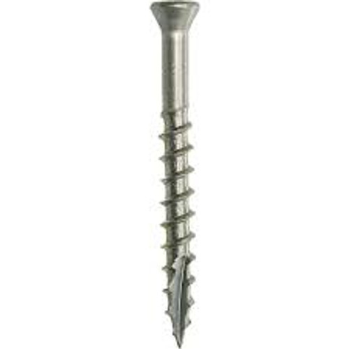 Grip Rite #10 x 3" Prime Guard Max Exterior Screws, 316 Stainless Steel, Silver (1,500/Bucket) #MAXS310DS316BK