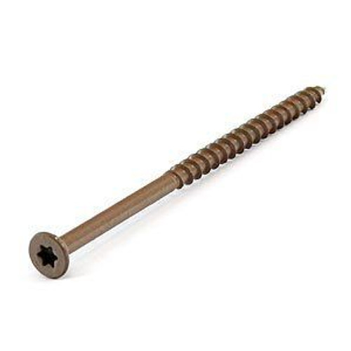 Grip Rite #9 x 2" Prime Guard Plus Exterior Screws, Brown, Star Drive, (1 lb Pack/12 Packs), #L2STB1