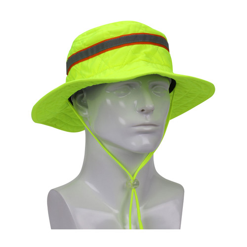 EZ-Cool® Evaporative Cooling Ranger Hat, Hi-Vis Yellow/Green, Small/Medium #396-EZ450LY-S/M