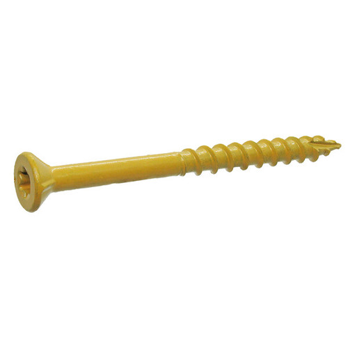 Grip Rite #8 x 1-5/8" Prime Guard Plus Exterior Screws, Tan, (1 lb Pack/12 Packs), #L158STT1