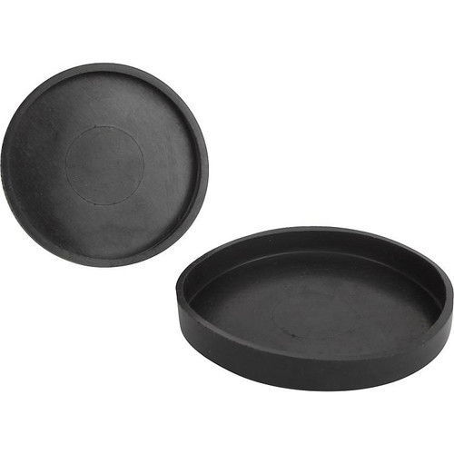 Kipp Protective Rubber Cap For Shallow Pot Magnet, Black, Synthetic Rubber, 52 x 6 mm, (10/Pkg), K0561.50