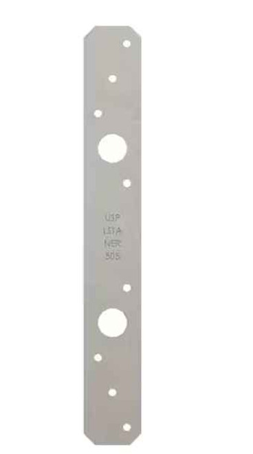 MiTek 1-1/4" x 9" Strap Tie, 20-Gauge, G90 Galvanized (50 Pieces) #ULSTA9